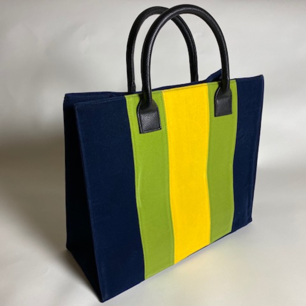 Groove Velvet Crush Racing Striped Bag